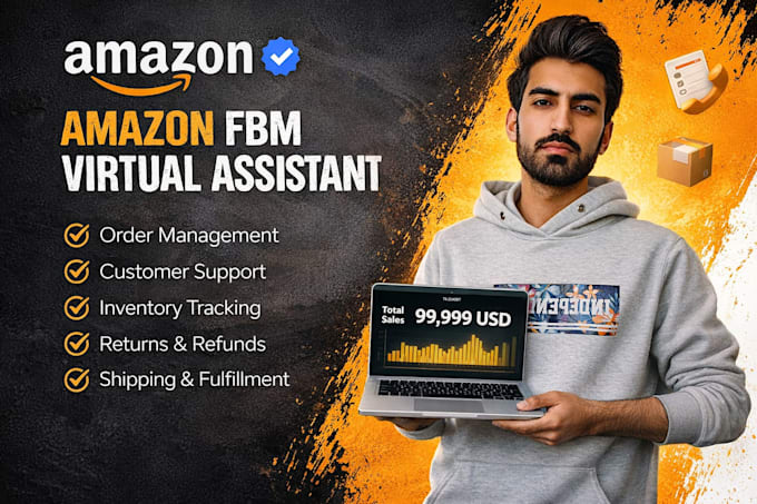 be your expert virtual assistant for amazon 2 step dropshipping and 3pl services