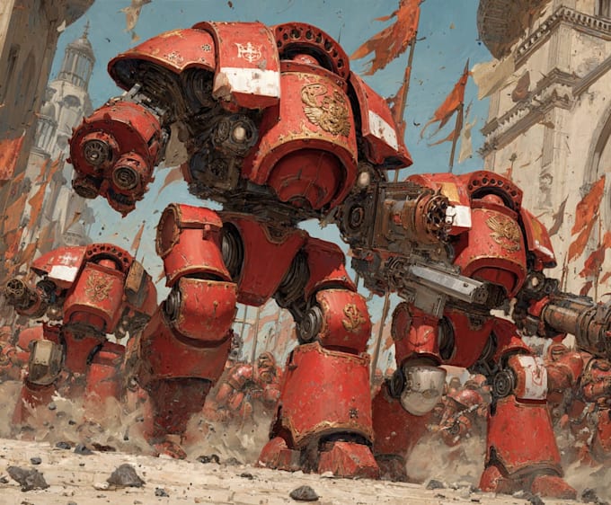 illustrate your warhammer 40k art