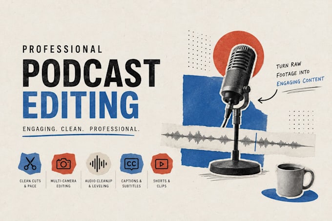 edit your video podcast for youtube