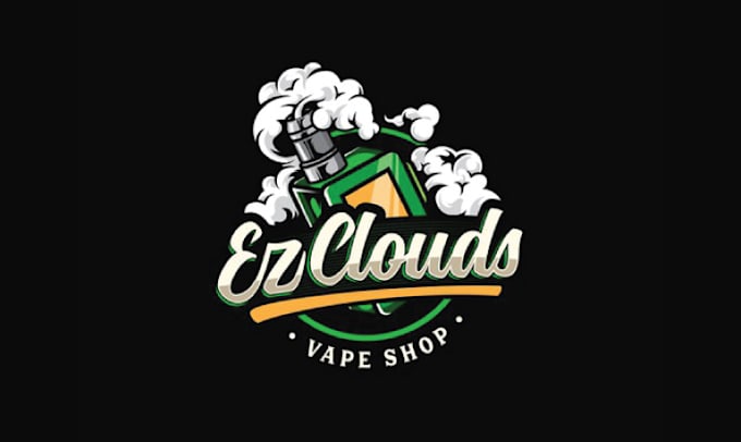do a professional vape and e cigarette logo for your brand