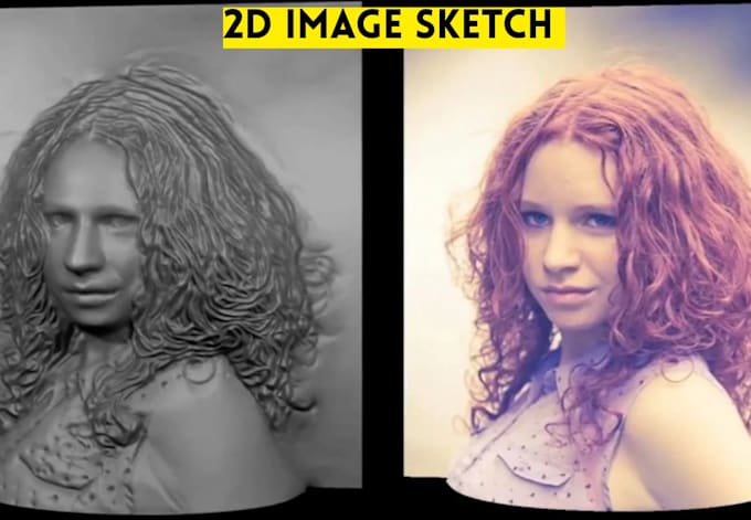 Create 3d printable stl 3d model 3d printing paint custom 2d image ...