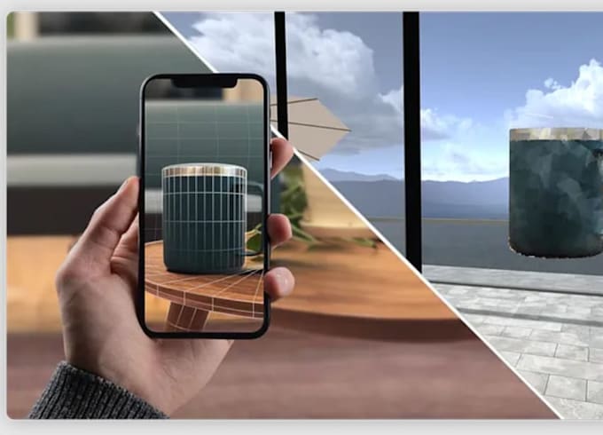 augmented reality app, lidar scanner, ecommerce, webar, ar app, lidar sensor