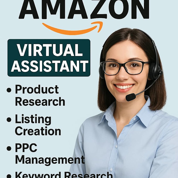 be your amazon virtual assistant for fba and store support
