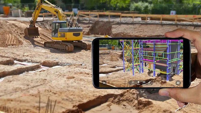 develop ar construction and industrial app with lidar scanner and 3d modeling