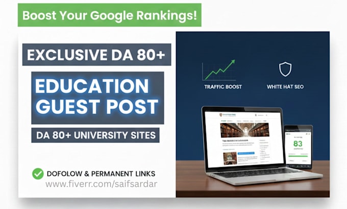 do education guest post on authority university sites da 80
