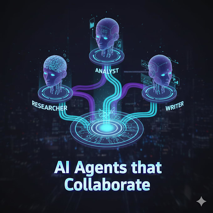 build autonomous ai agents using crewai and langchain