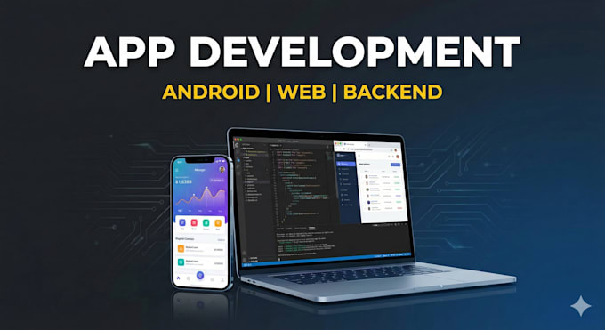 develop a custom web or app solution with scalable backend