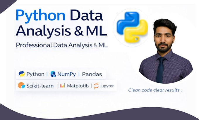 do data analysis and machine learning using python