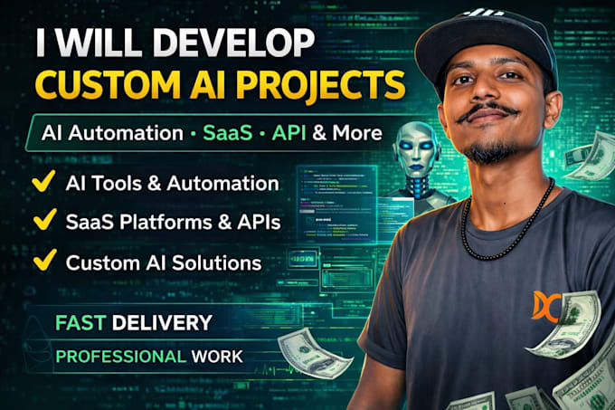 Build custom ai solutions automation systems apis and saas platforms by ...