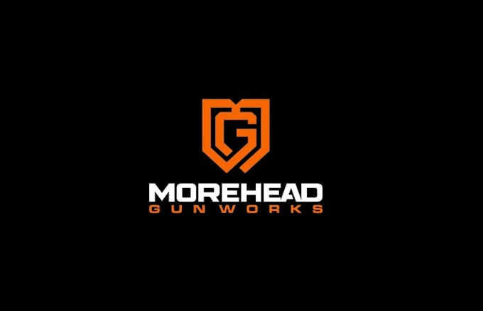 design more head gun works logo