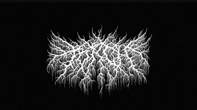 design a brutal death metal logo