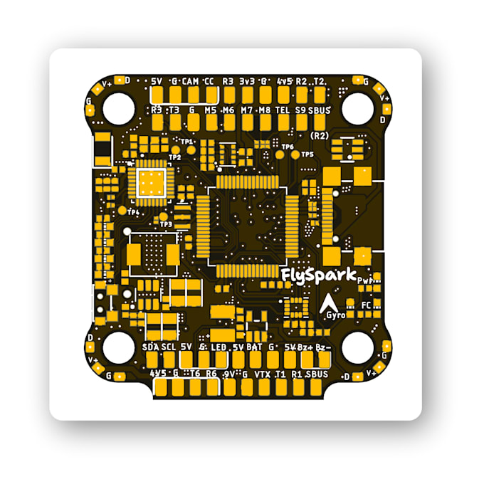 develop stm32 flight controller hardware and firmware