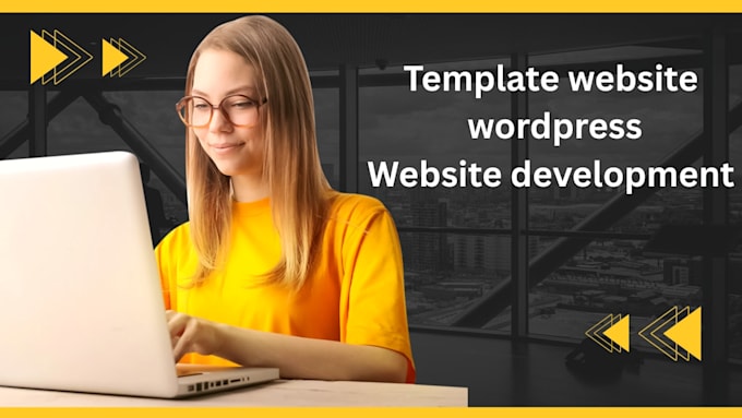 design wordpress website template website and landing page