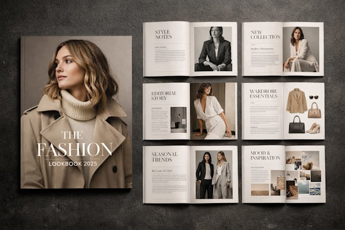 design professional product catalogs and line sheets