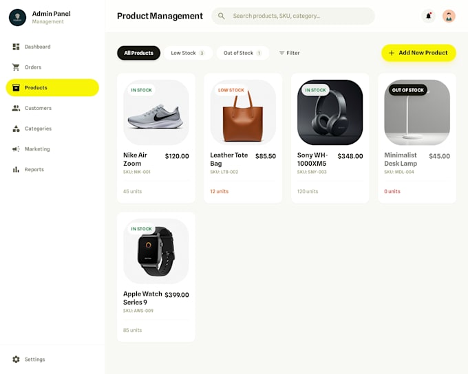 Build a modern ecommerce website with admin panel and payment gateway ...