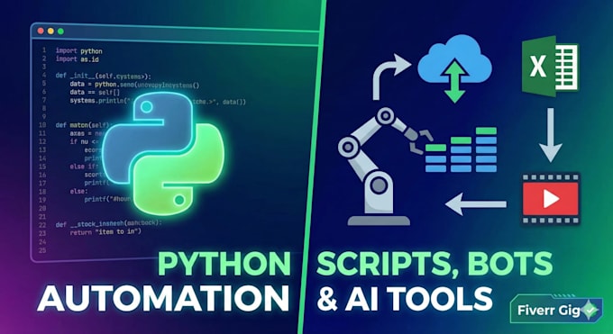 build a custom python script for automation