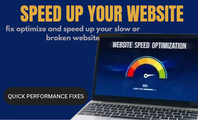 fix optimize and speed up your slow or broken website