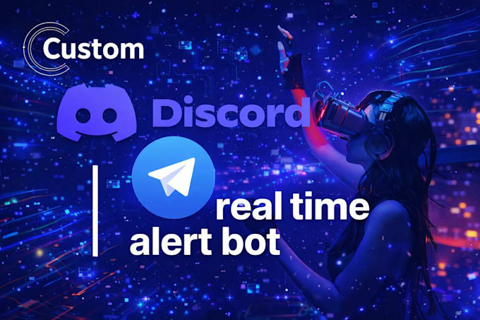 custom discord alert bot, telgram automation bot, telgram api, restock alert bot