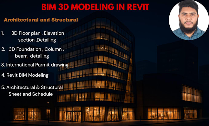 prepare revit bim models for architecture structure
