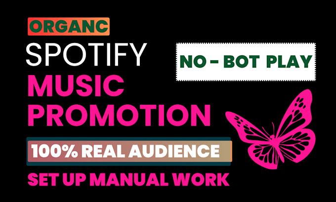 promote your spotify music professionally