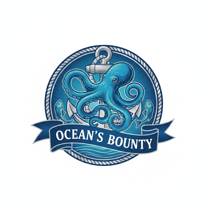 design a professional seafood restaurant logo