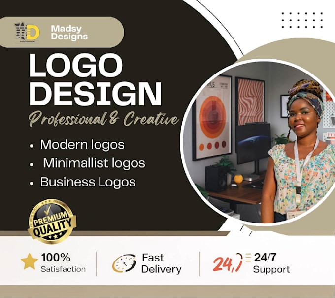 design a professional logo and brand identity