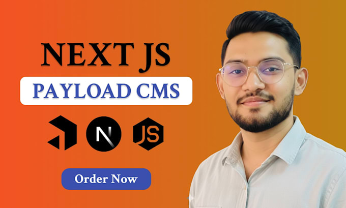 develop a modern next js website with payload cms