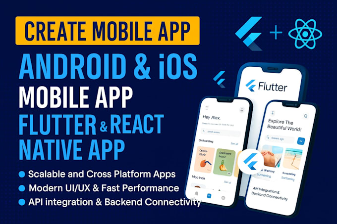 Build flutterflow, flutter flow and be flutterflow mobile app developer ...