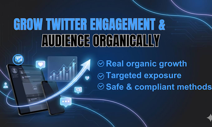 grow your twitter engagement, audience organically