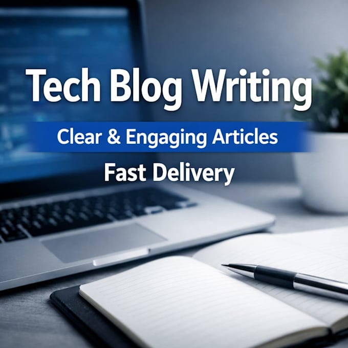 Technical Blog Post Write clear and engaging technology blog posts by Obeyd9899 | Fiverr