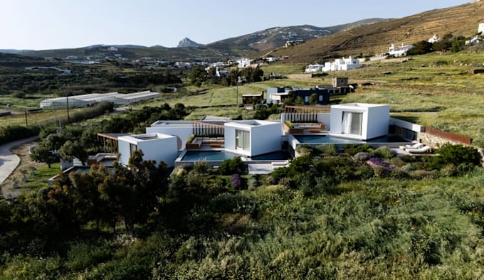 innovate resort masterplan, land development, landscape design render, site plan