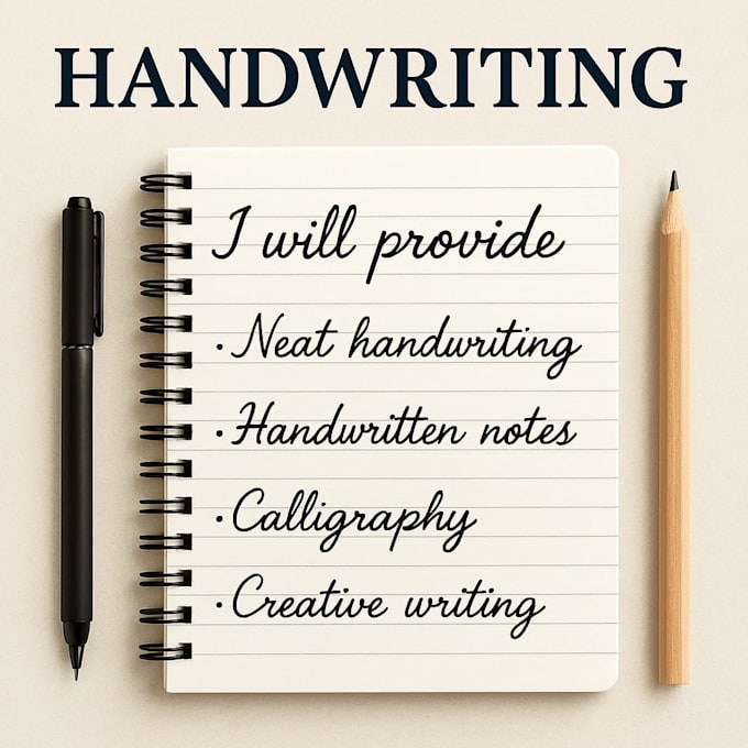 write your note clear and perfect