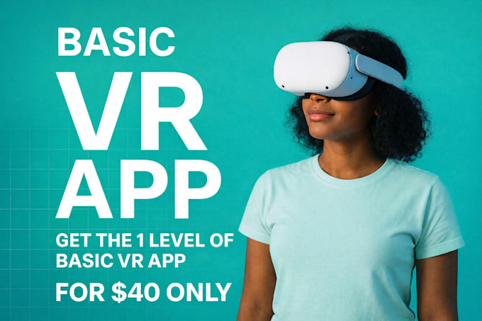 develop a basic unity VR app or game for PC and meta quest
