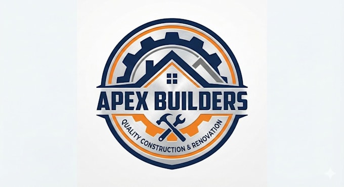 design a professional contractor and  construction logo