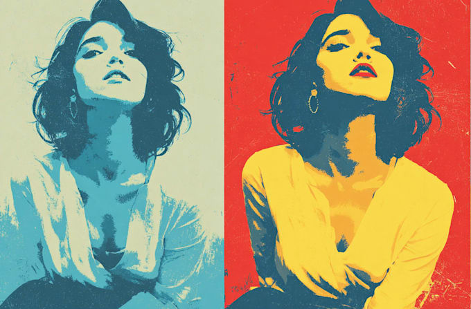 draw amazing vector pop art style from your photo
