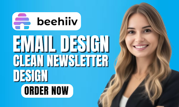 design clean and readable beehiiv newsletter emails