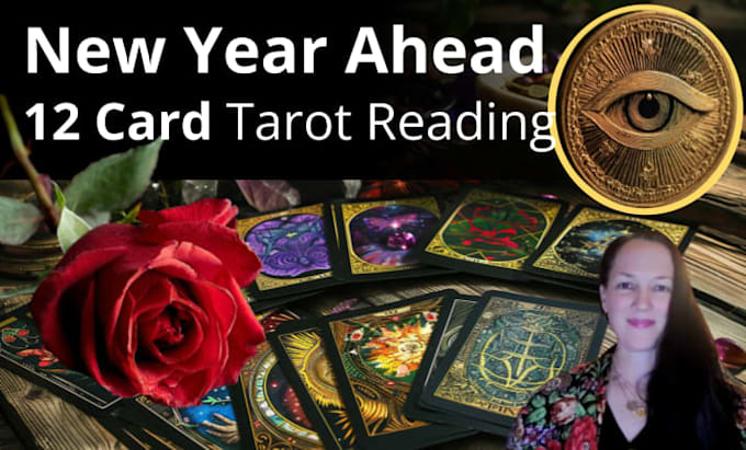 provide a 12 card tarot reading for your year ahead