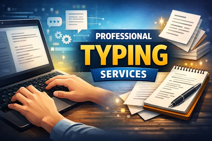 do fast and accurate typing and data entry work