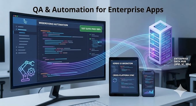 be your senior QA automation engineer for UI and API testing