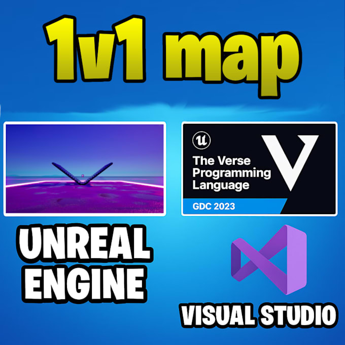 create a 1v1 fortnite map using uefn
