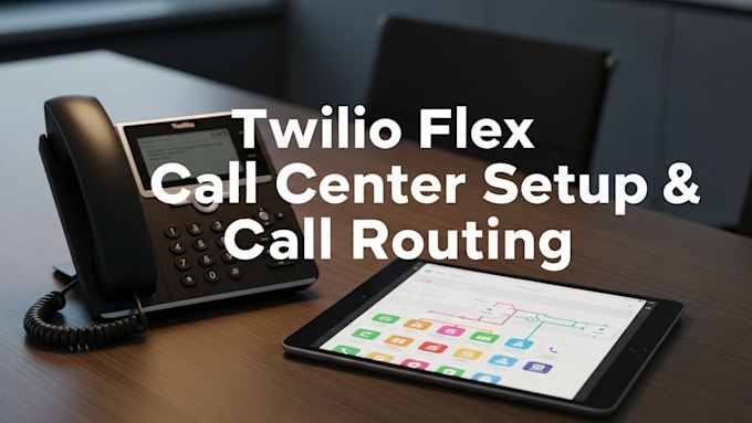 Setup and configure twilio flex call flows, agent handling and call ...
