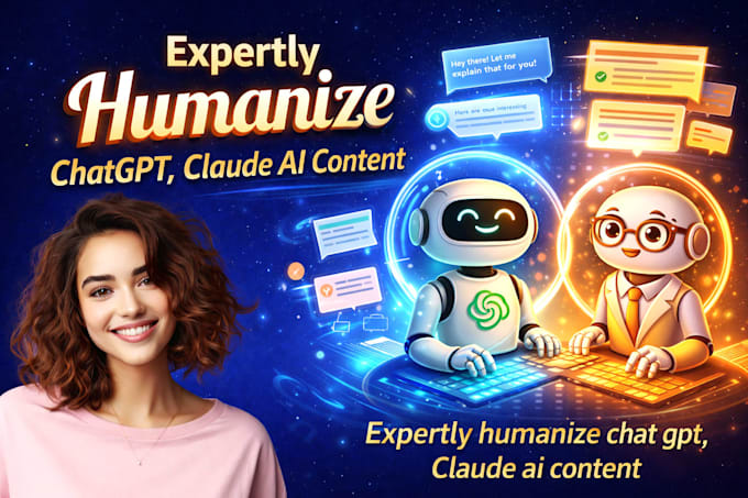 expertly humanize chat gpt, claude ai content