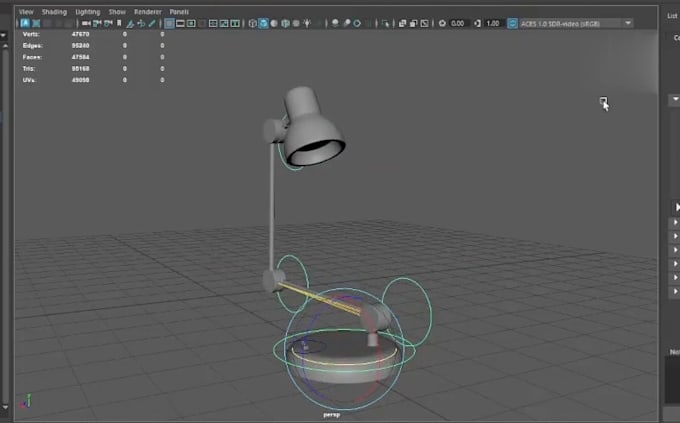 Mischung aus 3d-mechanik-rig, charakterdesign, ik fk rig, physikmodell ...