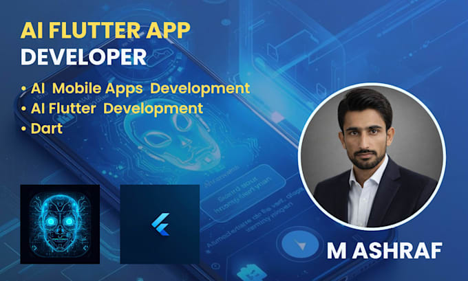 develop ai mobile apps using flutter for android and ios
