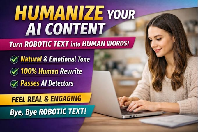 humanize and rewrite ai generated content