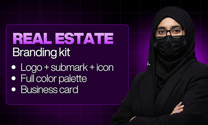 do real estate, realtor, and home logo design with a branding kit