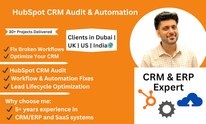 audit, optimize, and fix your hubspot CRM, workflows, and automation