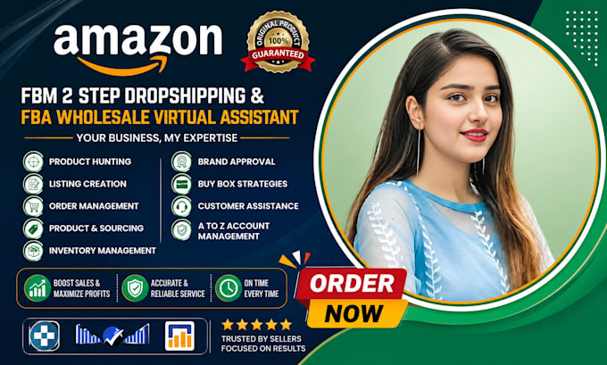 be your expert amazon fba wholesale virtual assistant