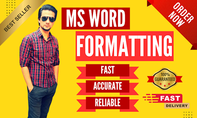 format edit and design ms word document