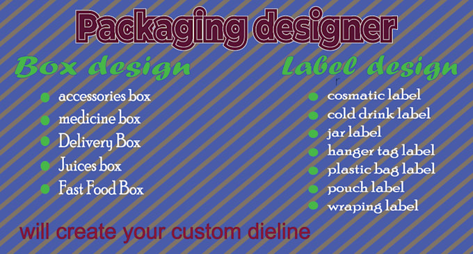 be your product label designer